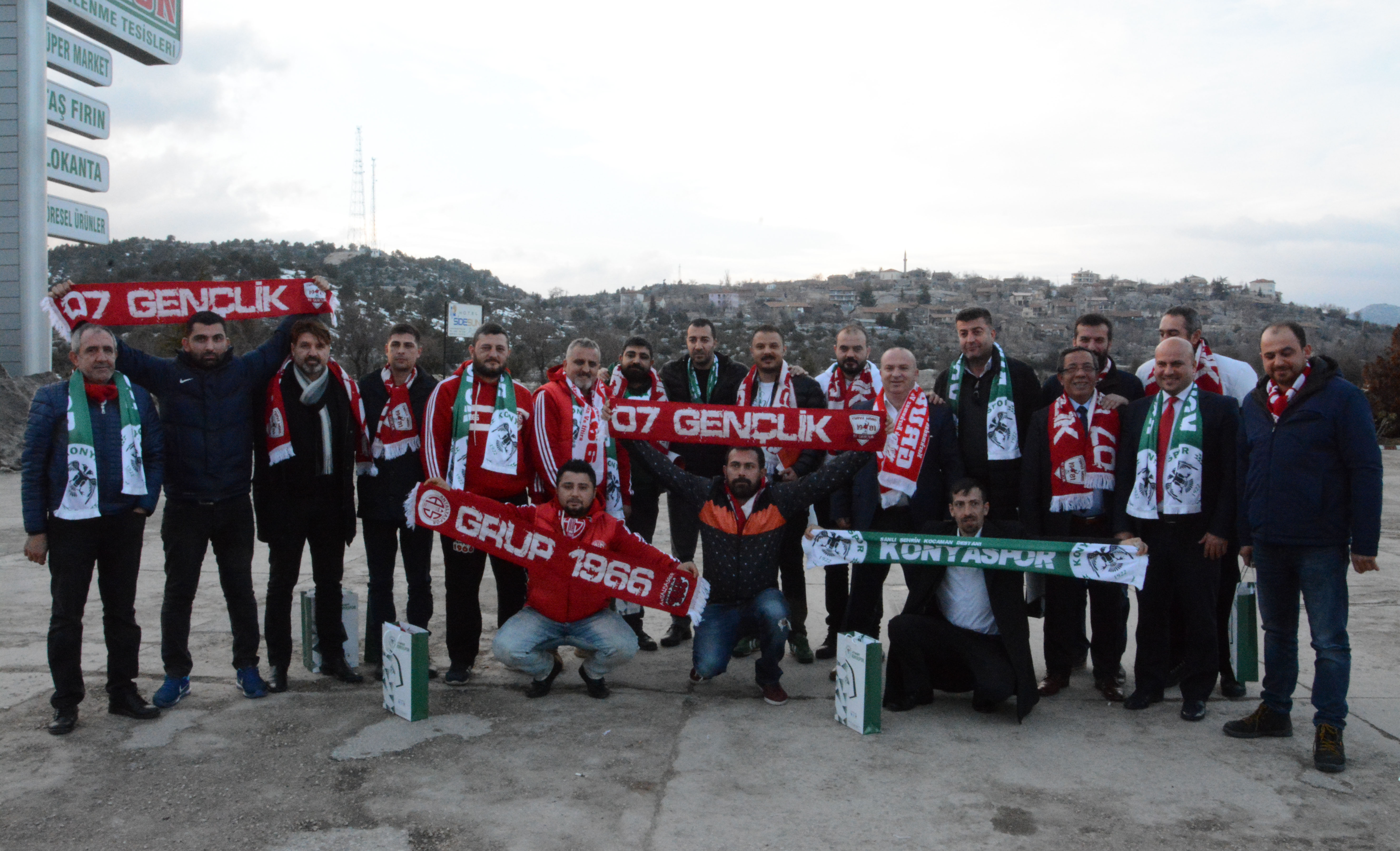 Atiker Konyaspor- Antalyaspor tribün liderleri ve yöneticiler bir araya geldi