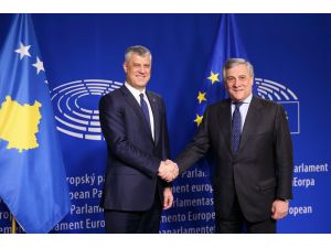 Kosova Cumhurbaşkanı Thaçi Brüksel'de