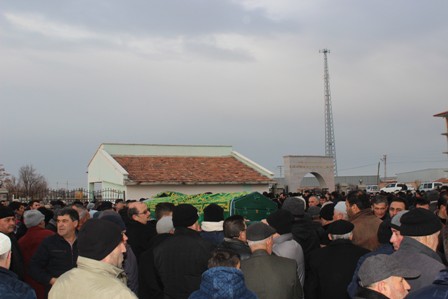 Baba ve oğulun cenazeleri toprağa verildi