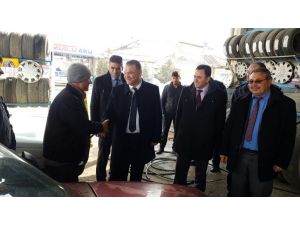 Belediye Başkanı Karahan, esnafla bir araya geldi