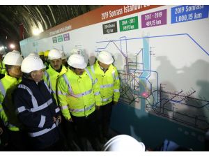 Kabataş-Meci̇di̇yeköy-Mahmutbey Metrosu çalışmaları sürüyor