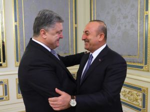 Dışişleri Bakanı Çavuşoğlu Ukrayna'da