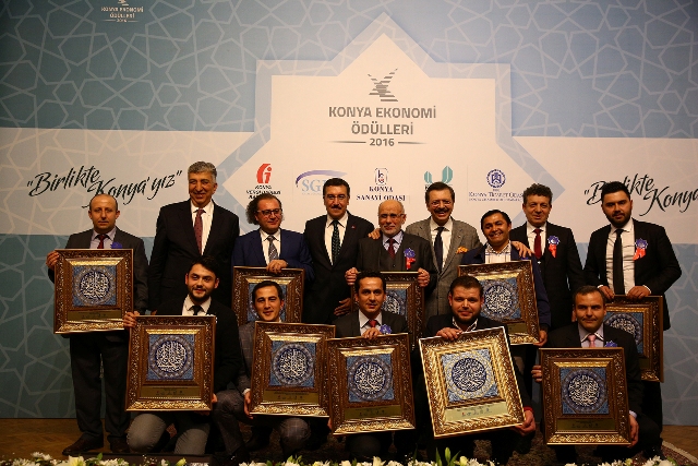 Konya Ekonomi Ödülleri sahiplerini buldu