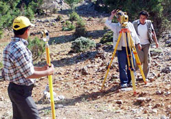 Tapusuz yerleşimlerde GPS'li ölçüm