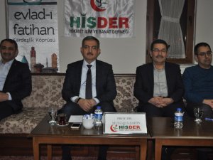 SÜ Rektörü Mustafa Şahin HİSDER'de konuştu