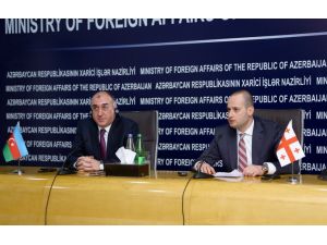 Gürcistan Dışişleri Bakanı Janelidze Azerbaycan'da