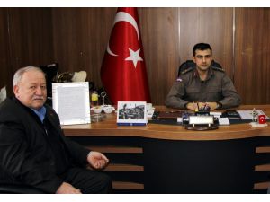 Gazilerden jandarmaya ziyaret