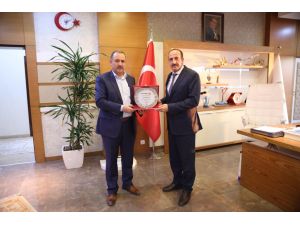 GÜDEF Başkanı Arslan'dan Duruay'a ziyaret