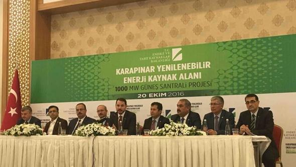 Karapınar YEKA ihalesi ertelendi