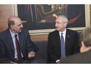 Kılıçdaroğlu, gazeteci Hüsnü Mahalli ile görüştü