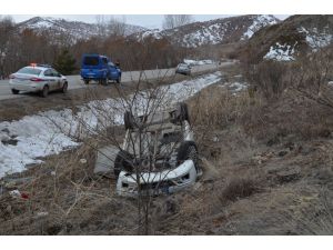 Çankırı'da otomobil devrildi: 4 yaralı