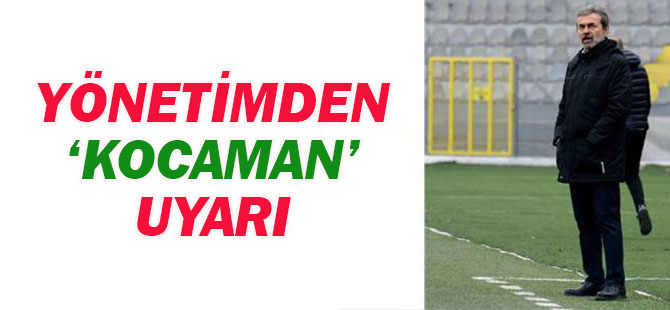Konyaspor'dan Aykut Kocaman'a Tedbir Çağrısı
