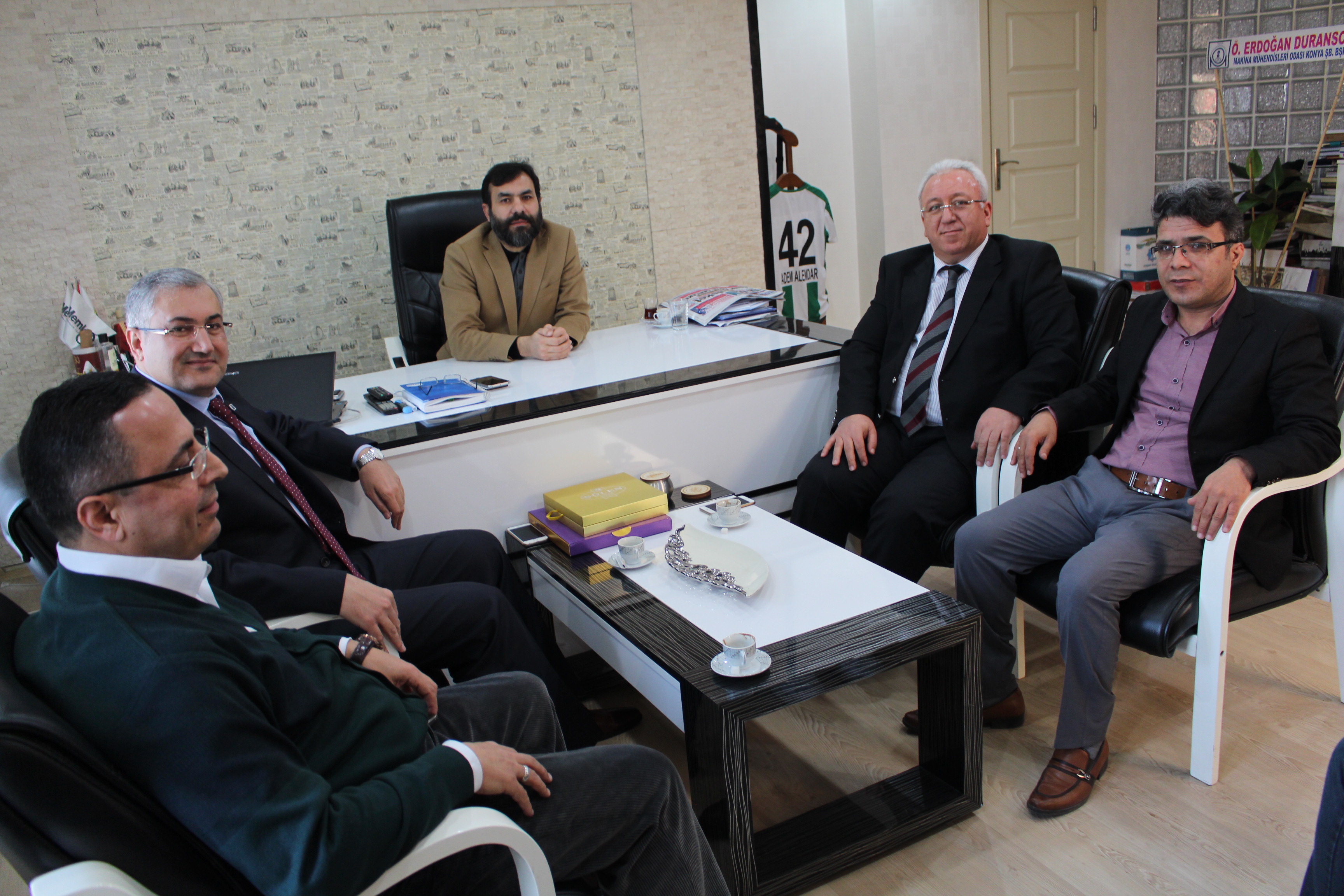 Konya SMMMO'dan Memleket'e ziyaret