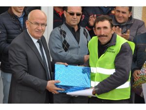 Ürgüp'te belediye personelleri ödüllendirildi