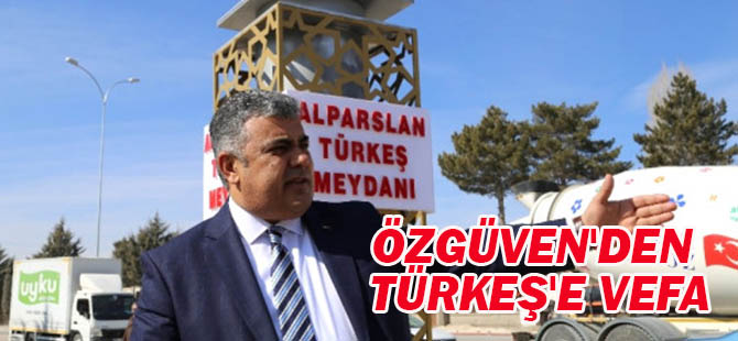 Özgüven'den Türkeş'e vefa