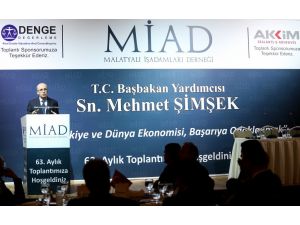 Başbakan Yardımcısı Şimşek: