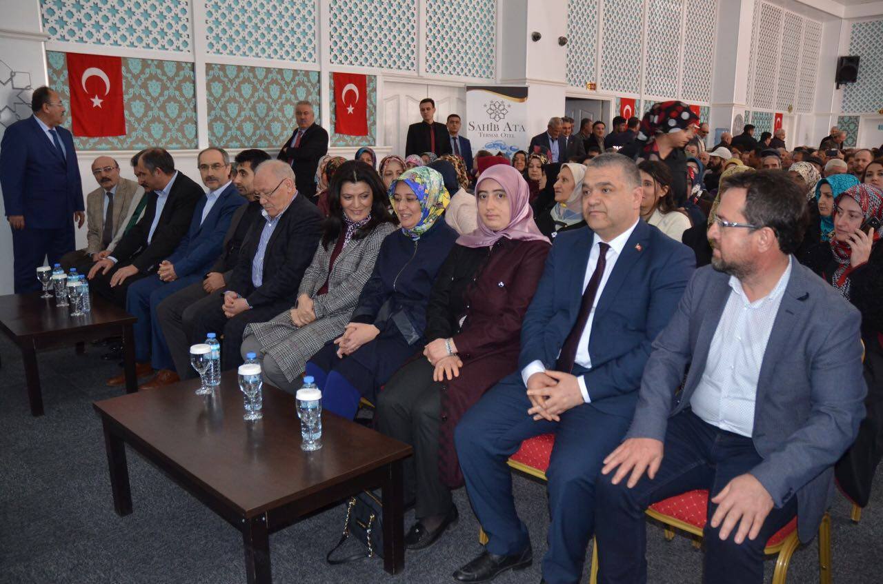 Samancı ve Türkmenoğlu'ndan konferans