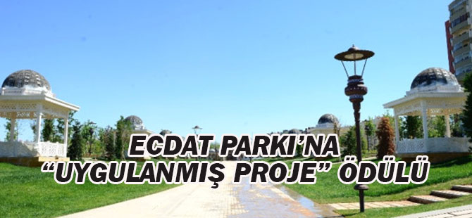 Ecdat Parkına Ödül
