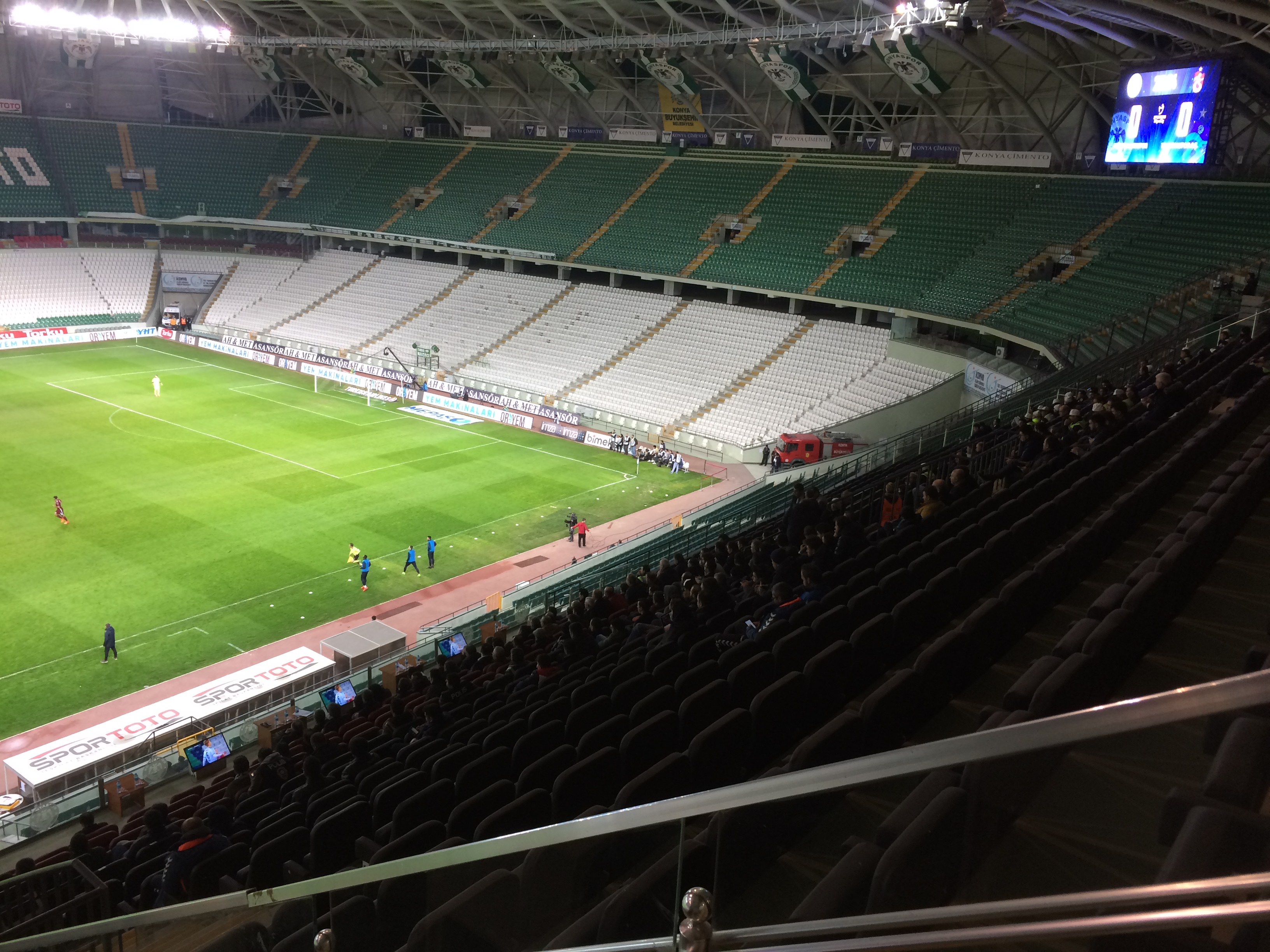 Atiker Konyaspor-Trabzonspor maçından notlar