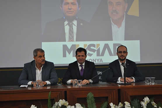 Kaleli ve Altunyaldız MÜSİAD'ta konuştu