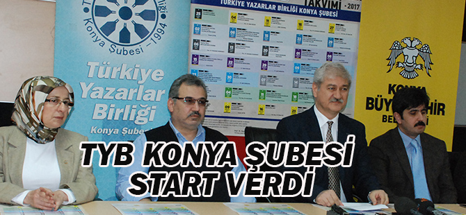 TYB Konya Şubesi start verdi…