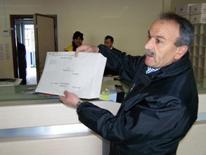 Göl için toplanan imzalar gönderildi