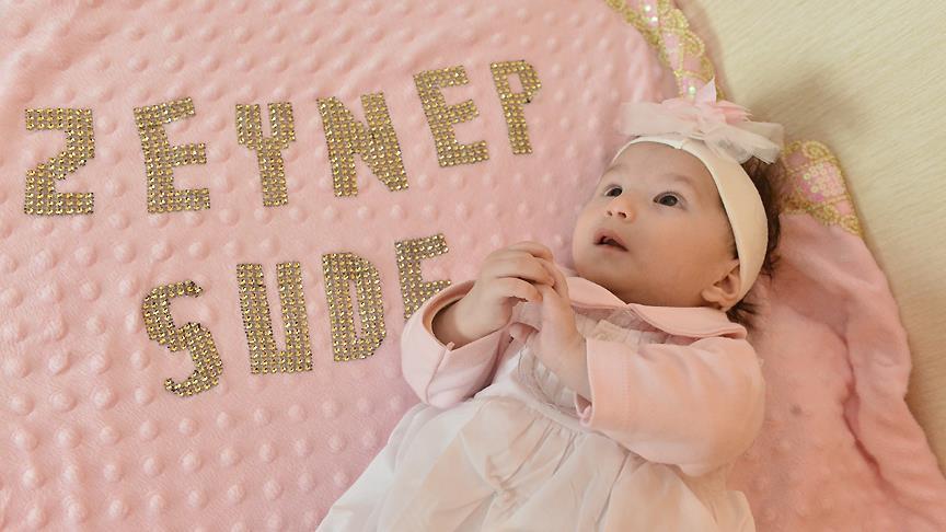 Kedi miyavlaması sendromlu Zeynep tedavi ediliyor