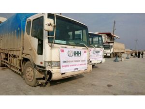 İHH'dan Bab'a un yardımı