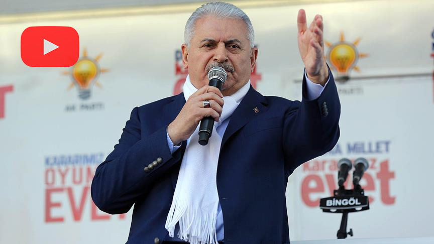 Başbakan Yıldırım: Tünelin ucunda ışık göründü bu örgüt bitecek' VİDEO HABER