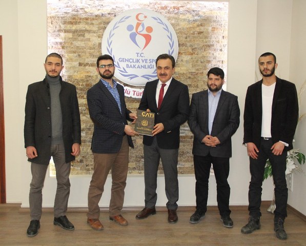 Milli Türk Talebe Birliğinden Ersöz’e ziyaret