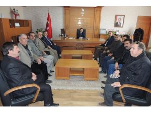 Başkan Göçgün'den Kaymakam Yılmaz'a ziyaret