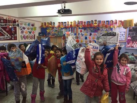 Sistem’den kardeş okula yardım