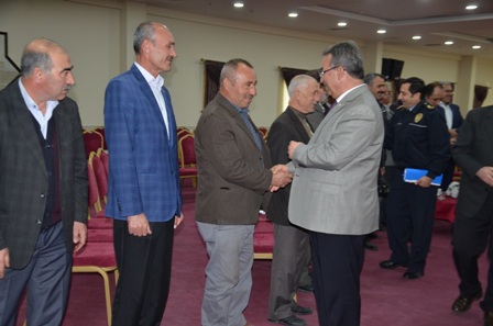 Karatay'da mülki erkan ve tüm muhtarlar buluştu