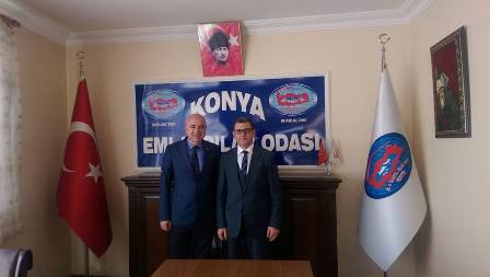 İş Kur İl Müdürü Emrah Keleş’ten Konya Emlakçılar Odasına ziyaret