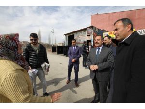 Belediye Başkanı Acehan'dan esnaf ziyareti