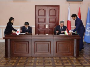 Japonya'dan Tacikistan'a mali yardım