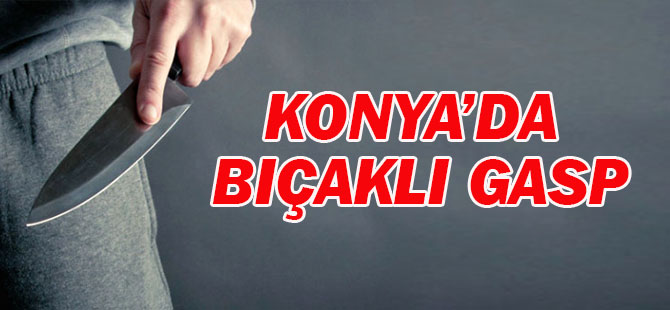 Bıçaklı Gasp Anı Güvenlik Kamerasında
