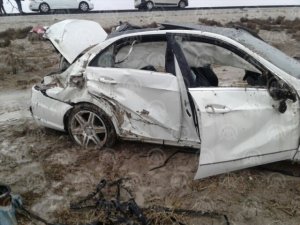 Konya'da otomobil devrildi: 6 yaralı