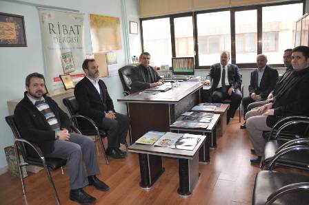 Vali Canbolat'tan Ribat Dergi'ye ziyaret