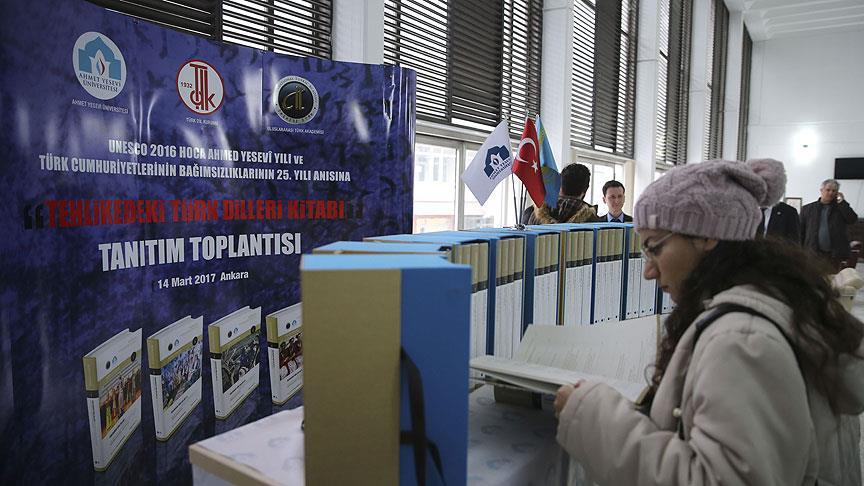 'Tehlikedeki Türk Dilleri' kitabının tanıtımı yapıldı