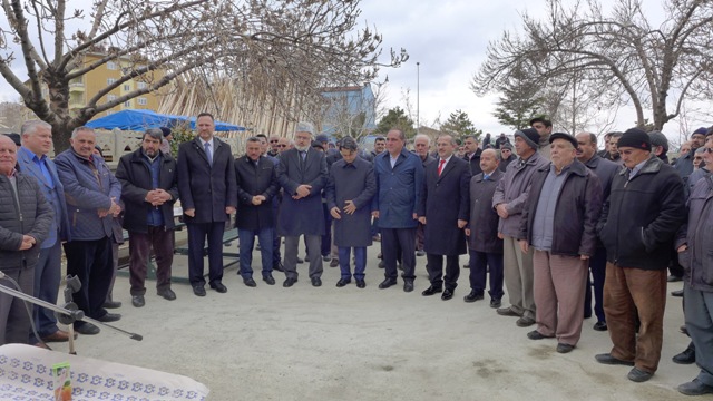 Adil Camisi temel atma töreni yapıldı