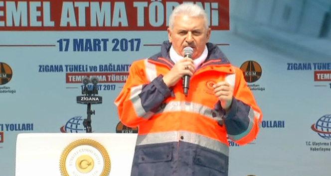 Başbakan Yıldırım'dan Gümüşhane’de işçilere ikramiye müjdesi