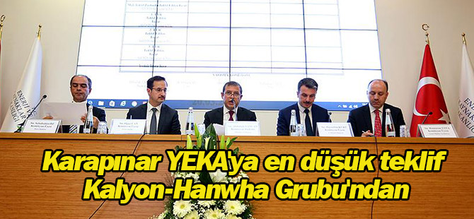 Karapınar YEKA'ya en düşük teklif Kalyon-Hanwha Grubu'ndan