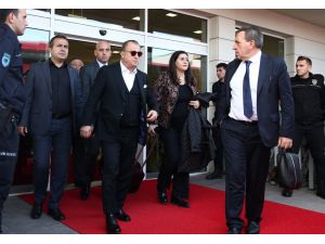 A Milli Futbol Takımı, Antalya'ya geldi