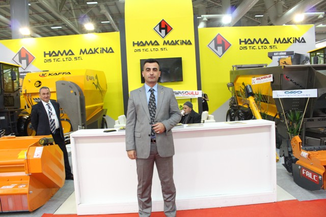 Hama Makine tarım fuarında