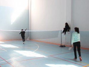 Badminton bahar kupası müsabakaları yapıldı