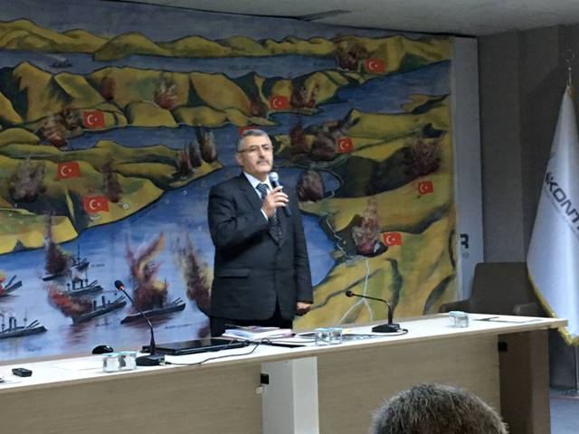 Abdullah Topaç, Çanakkale’yi anlattı