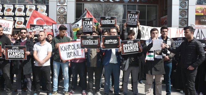 SÜ’de Amerika ve İsrail protesto edildi