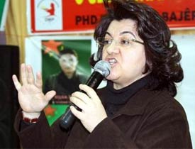 Emine Ayna evinde gözaltına alındı