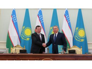 Özbekistan Cumhurbaşkanı Mirziyoyev Kazakistan’da